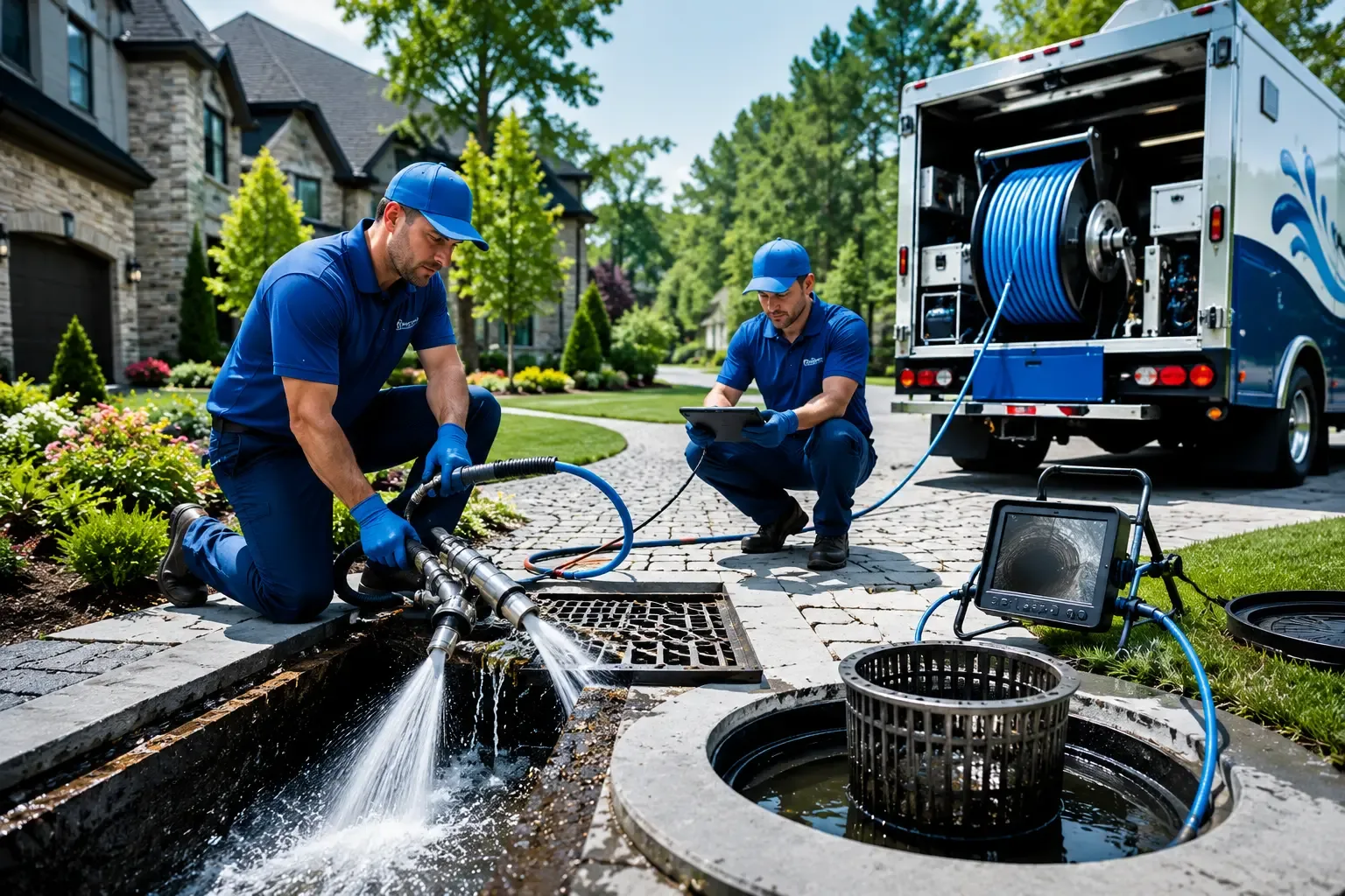 Local outdoor drain cleaning professionals in Sparland, IL